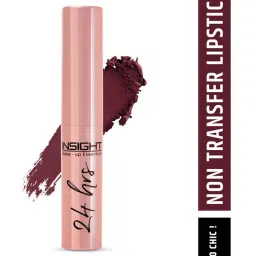 Insight Cosmetics 24 Hrs Non Transfer Matte Lipstick 21-Too Chic - 3 gm image 3