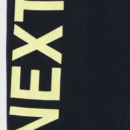 Fame Forever By Lifestyle Navy Cotton Regular Fit Printed Trackpants image 4