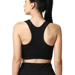 Soie Black Sports Bra image 2