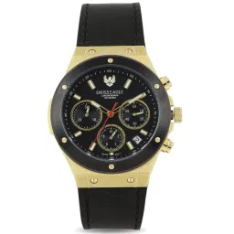 Swiss Eagle SE-9088LS-YG-01 Analog Watch for Men image 1