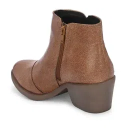 Carlo Romano Women's Tan Casual Boots image 4