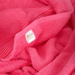 bianca LORENA 100% Cotton Super-Soft Terry Towels -2pc Bath Towel (d`ross) solid-multi image 3