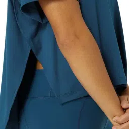 Asics Blue Plain Sports T-Shirt image 5