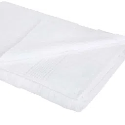 bianca LORENA 100% Cotton Super-Soft Terry Towels -4pc Bath Towel (d`ross) solid-white image 5