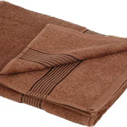 bianca LORENA 100% Cotton Super-Soft Terry Towels -4pc Bath Towel (d`ross) solid-brown image 5
