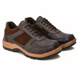 Enrich Field Steel ToeSafety Shoes Pure Leather Anti-SkidSize UK 10 Brown Model 68BR-picture-17