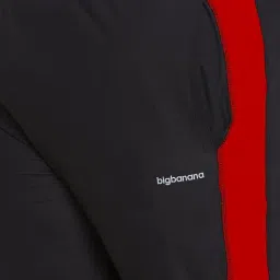 Bigbanana Black Regular Fit Trackpants image 5