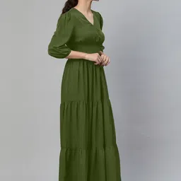 Jash Creation Women Crepe Anarkali Kurtas image 3