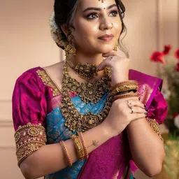 Snofi Creation Woven Design Zari Art Silk Heavy Work Kanjeevaram Saree image 3