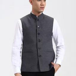 MODI JACKET Men Checked Core Jacket-picture-34