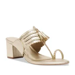 Eridani Women's Eshika Gold Toe Ring Sandals-picture-20