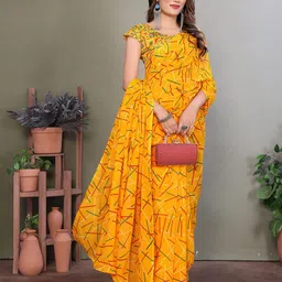Moda Rapido Abstract Printed Saree image 5