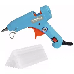 Fadman 20 W Standard Temperature Hot Melt Mini Glue Gun with 30 Stick Blue 7 mm Stick Dia., 159-SkyBluemini-20wt-30-St-picture-18