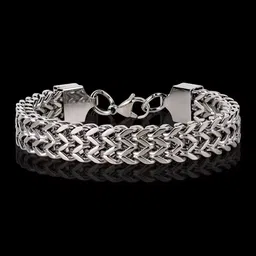 heer collection The Roadster Lifestyle Co Men Dual Wheat Design Chain Link Bracelet-picture-31