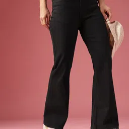 DressBerry Women Bootcut High-Rise Stretchable Jeans-picture-18