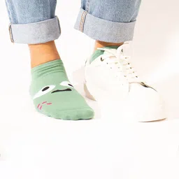 Thela Gaadi Kids Pack Of 2 Monster Patterned Ankle-Length Socks image 2