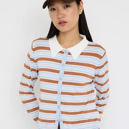 Trendyol Women Striped Cardigan-image-75