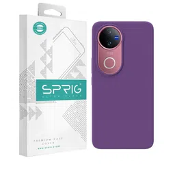 SPRIG Solid Printed Vivo V50 5G Bumper Case Mobile Accessories-picture-18