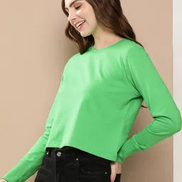 HERE&NOW Round Neck Printed Sweatshirt image 5