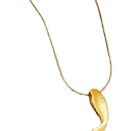 MYKI Stainless Steel Gold-Plated Quirky Pendants With Chains image 4