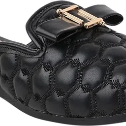 tryme Style Fancy Trending and Comfort Flat Bellies Sandal Mules for Womens and Girls image 4