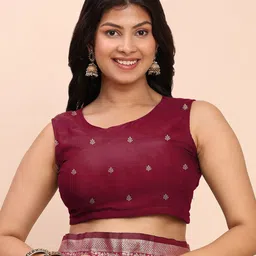 Mitera Ethnic Motifs Woven Design Zari Designer Banarasi Saree With Blouse Piece image 2