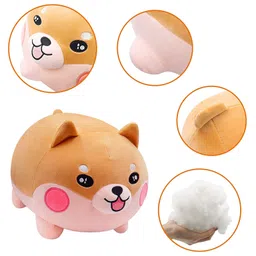 Little Hunk Stuffed Soft Dog bear shaped Plush Toy, Length - 28cm image 2