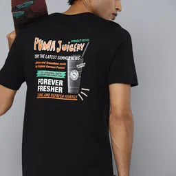 Puma Pure Cotton Typography Printed T-shirt-picture-13