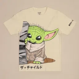 Kidsville Boys Khaki Cotton Character Based Tshirt image 5