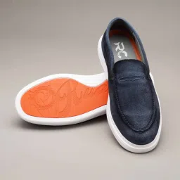 Ruosh Men's Navy Casual Loafers image 1