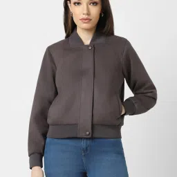 Van Heusen Brown Cotton Jacket image 1