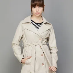 Ginger by Lifestyle Beige Regular Fit Jacket image 1