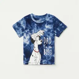 Juniors by Lifestyle Navy Printed Regular Fit T-Shirt-image-68