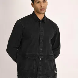 Bene Kleed Black Solid Jackets image 1