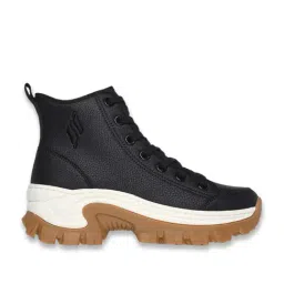 Skechers Women's HI-RYZE - STREET STOMPER Black Casual Booties-picture-11