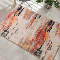 Urban Space Anti Slip 3D Digital Printed MultiColour Nylon Carpet-picture-0