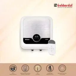 Goldmedal Iconiq Digi Vertical Storage Water Heater 15 L White with Remote Control, SWPL02015VWH image 2