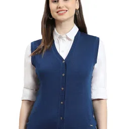 Monte Carlo Blue Regular Fit Cardigan image 1