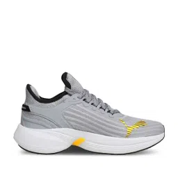 Puma Men's Conduct Pro Grey Fog, White & Sun Stream Running Shoes-picture-42