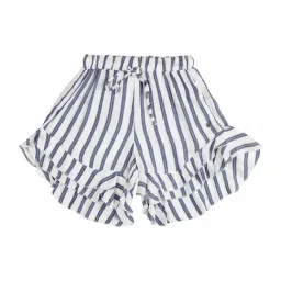 Gini & Jony Kids White Striped Shorts-picture-39