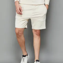BOSSINI Beige Regular Fit Shorts-image-10