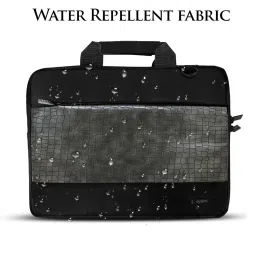 Gripp Croc Compact Executive Business Laptop and Tablet Bag For Macbook 13.3 Inch & 14 (Black) image 4