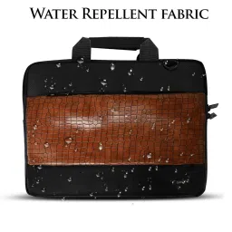 Gripp Croc Compact Executive Business Laptop and Tablet Bag For Macbook 13.3 Inch & 14 (Burgundy) image 4