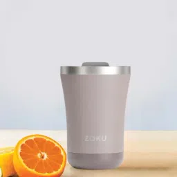 Zoku Light Brown Stainless Steel 9 cm 3-In-1 Tumbler (0.35 L)-picture-16