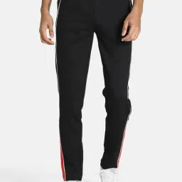 Puma one8 Black Slim Fit Trackpants-picture-16