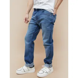 Fame Forever By Lifestyle Light Blue Slim Fit Jeans image 1