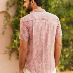 Jaypore Multicolour Block Printed Regular Fit Shirt image 2