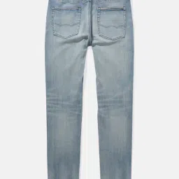 American Eagle Blue Cotton Regular Fit Jeans image 4