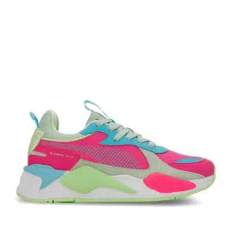 Puma Women's RS-X Brighter Days Pink Running Shoes-image-8