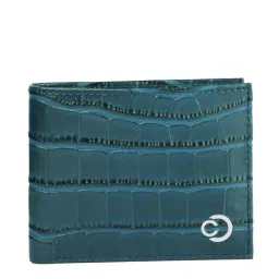 Caprese Blue Casual Faux Leather Bi-Fold Wallet for Men-image-48